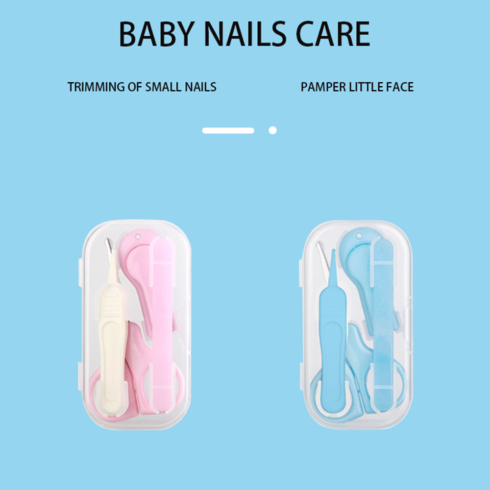 4-teiliges kleines Nagelpflegeset für Babys und Kinder 004